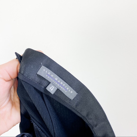 Alex Garfield High Waist Dress Trouser Pants 4 - Picture 3 of 6